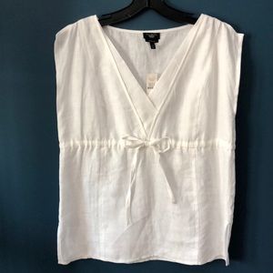 Talbots Women’s sleeveless linen top